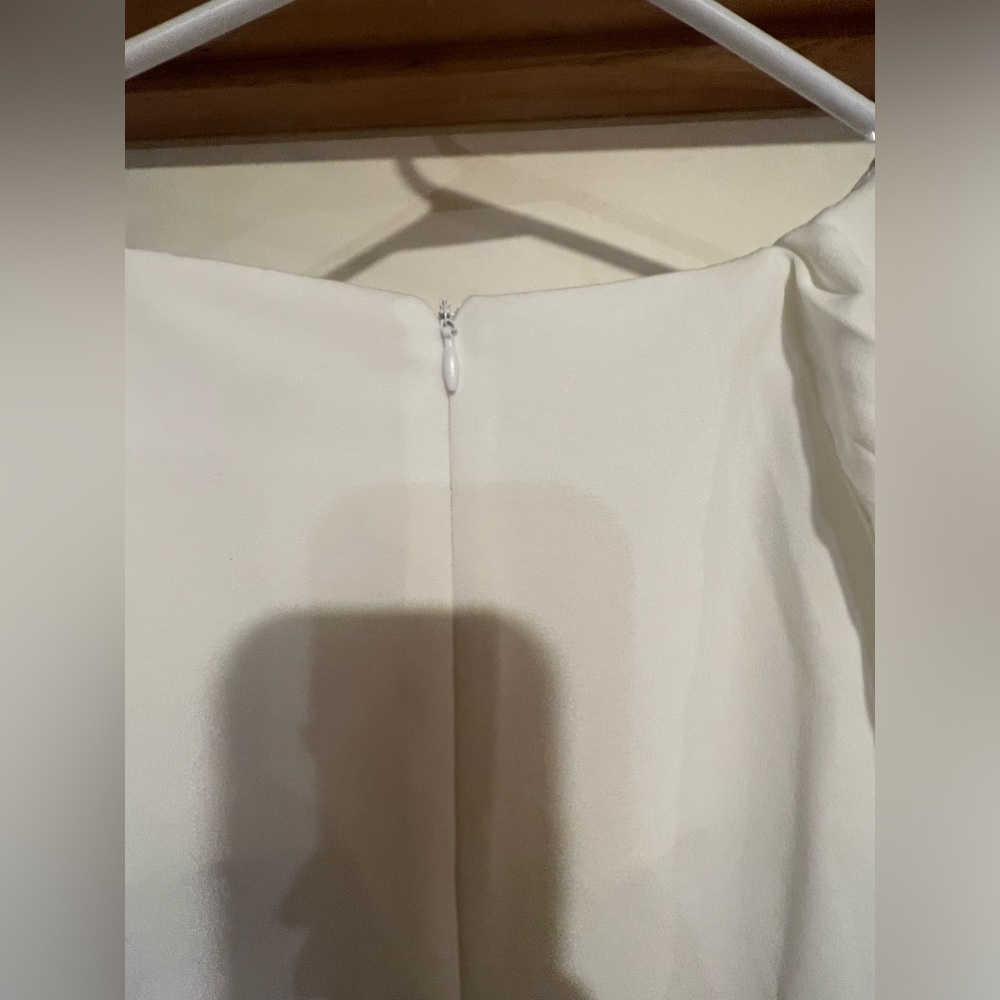 Nina Leonard Puff Sleeve Dress - Picture 4 of 6